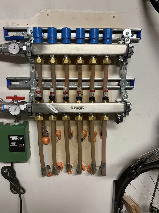 Plumber performing Leak Detection at a residential property in Oak Park